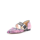 Ballerine avec bande borkée