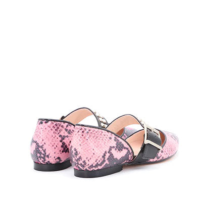 Ballerine avec bande borkée